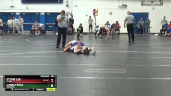 149 lbs Cons. Round 2 - Stevie Lee, Loras vs Darian Diaz, Dubuque