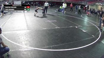 75 lbs Cons. Round 5 - Rustin Fischer, League Of Heroes vs Tate Brabec, Cavalry Wrestling Club