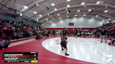 89-97 lbs Round 4 - Kaleb Smalley, Platte Valley Jr WC vs Alex Baumgartner, Platte Valley Jr WC