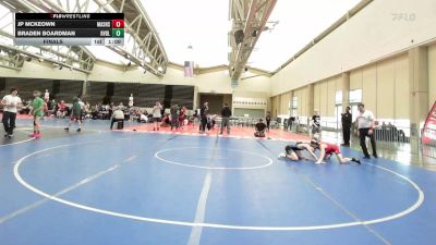 97 lbs Final - Jp Mckeown, Mat Assassins Red vs Braden Boardman, Revival Blue MS