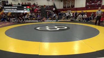 215 lbs Champ. Round 1 - Marquez Gordon, Bishop McCort vs Thomas Kellas, Blair Academy