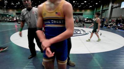 113 lbs Consi Of 16 #1 - Evan Provost, Crook County vs Tanner Brumble, Crook County