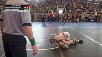 124 lbs Quarterfinal - Maxwell Denham NE6, GOW1 vs Joseph Stewart C1, Pursuit