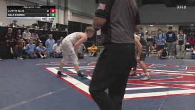 138 lbs 3rd Place - Austin Ellis, UT vs Dale Corbin, PA