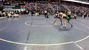 2A 113 lbs Cons. Round 2 - Chayton Smiling, Saint Pauls High School vs Alex Monks, Bunn High School