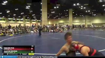 195 lbs Round 8 (10 Team) - Easton Dejong, Montana Sidney vs Walter Poe, NFWA Red