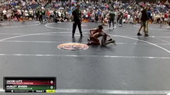 115 lbs Champ. Round 1 - Hurley Jensen, Summerville Takedown Club vs Jacob Lutz, Stratford Knights Wrestling