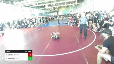 46 lbs Quarterfinal - Noe Garcia Jr, Warriors WC vs Benjmain Tolentino, Dethrone WC