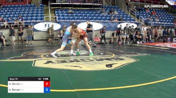 138 lbs Rnd Of 128 - Garrison Dendy, Georgia vs Kaeden Berger, Pennsylvania