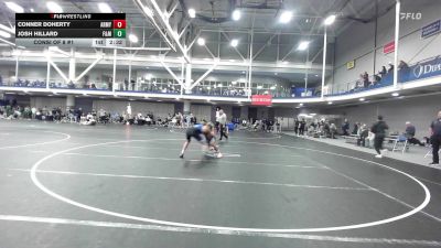 157 lbs Consi Of 8 #1 - Conner Doherty, Army Prep - UnAttached vs Josh Hillard, F&m