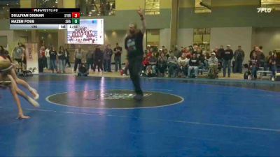 106 lbs Sullivan Sigman, Sturgis Brown vs Hazen Foss, Sidney / Fairview