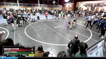120 lbs Cons. Round 3 - Mason Russell, Othello vs Drayden Gaither, Moses Lake