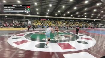 150 lbs Champ. Round 1 - Levi Jensen, Firestorm vs Breyden Buee, Laker Wrestling