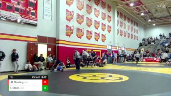 113 lbs Cons. Round 6 - Bryan Sterling, Dundee vs Tommy Slack, Lake Catholic