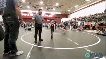 49 lbs Quarterfinal - Odysseus Cain, Morrison Takedown Club vs Ash Cermak, Perry Wrestling Academy