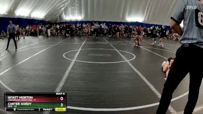 72 lbs Round 2 (8 Team) - Carter Hardy, OMP vs Wyatt Morton, Crossroads Wrestling