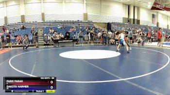 88 lbs Semifinal - Faris Farah, IL vs Dakota Harmer, MI