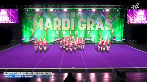 EPIC All Stars - Odyssey [2026 L2 Junior - Flex - D2 - Medium Day 1] 2026 Mardi Gras Grand Nationals