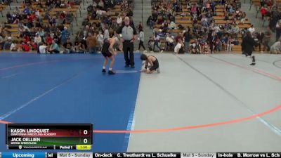 75 lbs Quarterfinal - Jack Oellien, Grynd Wrestling vs Kason Lindquist, Owatonna Wrestling Academy