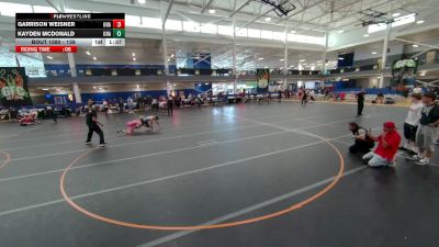 138 lbs Cons. Round 7 - Garrison Weisner, Unattached vs Kayden Mcdonald, Unattached