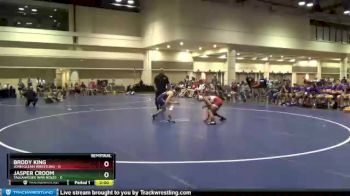 106 lbs Semis & Wb (16 Team) - Jasper Croom, Tallahassee War Noles vs Brody King, John Glenn Wrestling