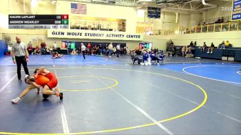 157 lbs Round 3 (6 Team) - Kalvin LaPlant, Labette Community College vs Andrew Weakley, Snow