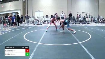 156 lbs Consi Of 16 #1 - Noah Castillo, Victory WC vs Naihe Akoi Jr, Hawaii