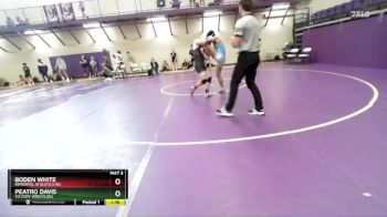 144 lbs Cons. Round 2 - Boden White, Immortal Athletics WC vs Peatro Davis, Victory Wrestling