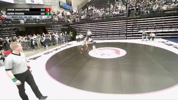 6A 132 lbs Cons. Round 3 - Jorge Sagastume, Westlake vs Jaden Suarez, Corner Canyon