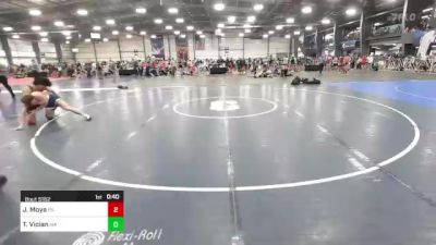 160 lbs Consi Of 32 #2 - Juan Moya, PA vs Tucker Vician, MA