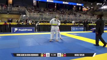 Nicole Taylor vs Ivone Aline Da Silva Rodrigues 2025 Pan Jiu Jitsu IBJJF Championship