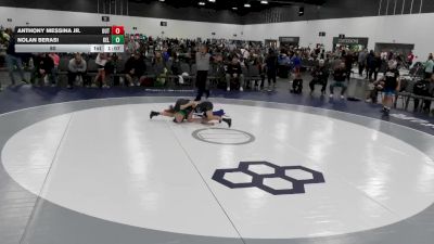 80 lbs Quarterfinals (8 Team) - Nolan Berasi, Killer Elite vs Anthony Messina Jr., The Outsiders Wrestling Club