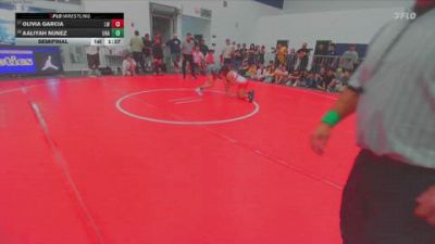 120 lbs Semifinal - Olivia Garcia, Lancers WC vs Aaliyah Nunez, Unattached
