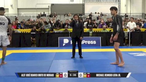 Michael Remigio Liera Jr. vs Alef José Soares Brito De Morais 2025 World IBJJF Jiu-Jitsu No-Gi Championship