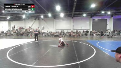 54 lbs Round Of 32 - Oaken Lorance, Sanderson Wr Ac vs Deklan Mondragon, Ravage WC