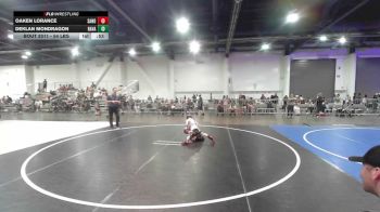 54 lbs Round Of 32 - Oaken Lorance, Sanderson Wr Ac vs Deklan Mondragon, Ravage WC