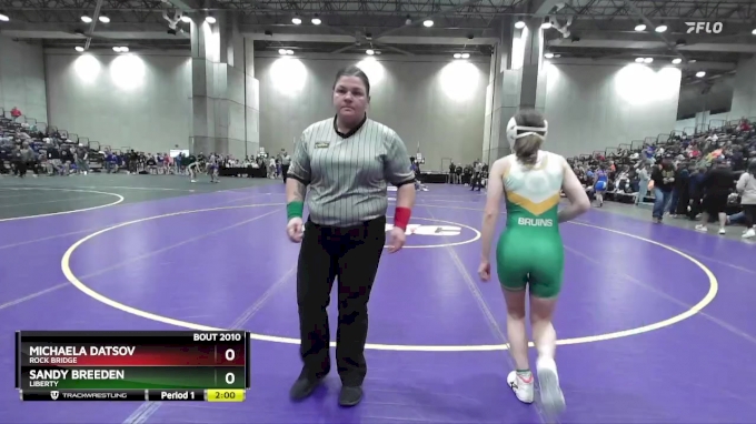 105 Lbs Champ. Round 1 - Sandy Breeden, Liberty Vs Michaela Datsov ...