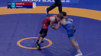 74 kg 1/2 Final - Magomed Khaniev, Azerbaijan vs Muhammed Ozmus, Turkiye