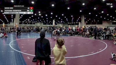 95 lbs 1st Place Match - Kevin Kirk, Crossroads Wrestling vs Fletcher Thompson, Rabbit Wrestling Club