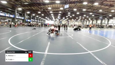 220 lbs Round Of 64 - Keith Melton, VA vs Nicholas Frele, NY