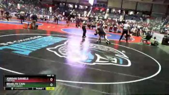 1 lbs Cons. Semi - Jordan Daniels, Treutlen vs Braelyn Cain, Crawford County