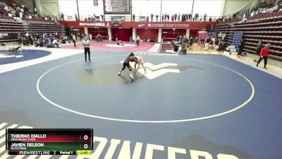 133 lbs Semifinal - Javien DeLeon, Kutztown vs Thierno Diallo, Frostburg State