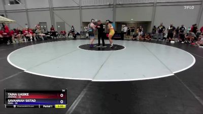 235 lbs Placement Matches (8 Team) - Taina Uasike, Arizona vs Savannah Sistad, Iowa