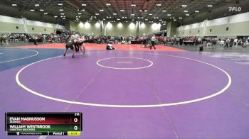 215 lbs Cons. Round 1 - Evan Magnusson, Kearney vs William Westbrook, Christian Brothers