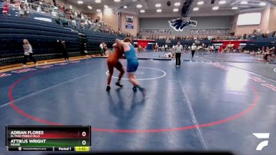 215 lbs Cons. Round 3 - Adrian Flores, El Paso Pebble Hills vs Attikus Wright, Moore