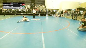 96-I lbs Consi Of 16 #2 - Nick Squillaro, Kenilworth Wrestling Club vs Landon Goldan, North Hunterdon