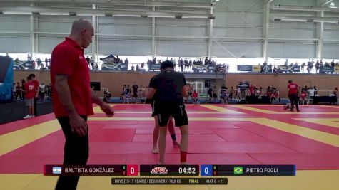 Bautista González vs Pietro Fogli 2025 ADCC South American Championship