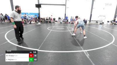 190 lbs Quarterfinal - William Knapp, Blue Wave vs Jeremy Hajzus, Team Alien UFO