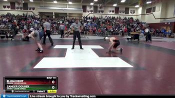 JV-29 lbs Quarterfinal - Elijah Kent, Prairie, Cedar Rapids vs Zander Doubek, Xavier, Cedar Rapids