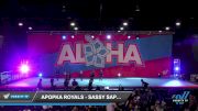 Apopka Royals - Sassy Sapphires [2022 L1 Performance Recreation - 6 and Younger (NON) Day 1] 2022 Aloha Reach The Beach: Daytona Beach Showdown - DI/DII